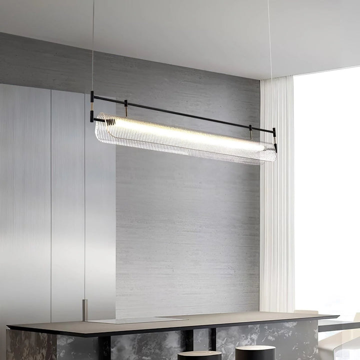 Modern Linear LED Chandelier 35