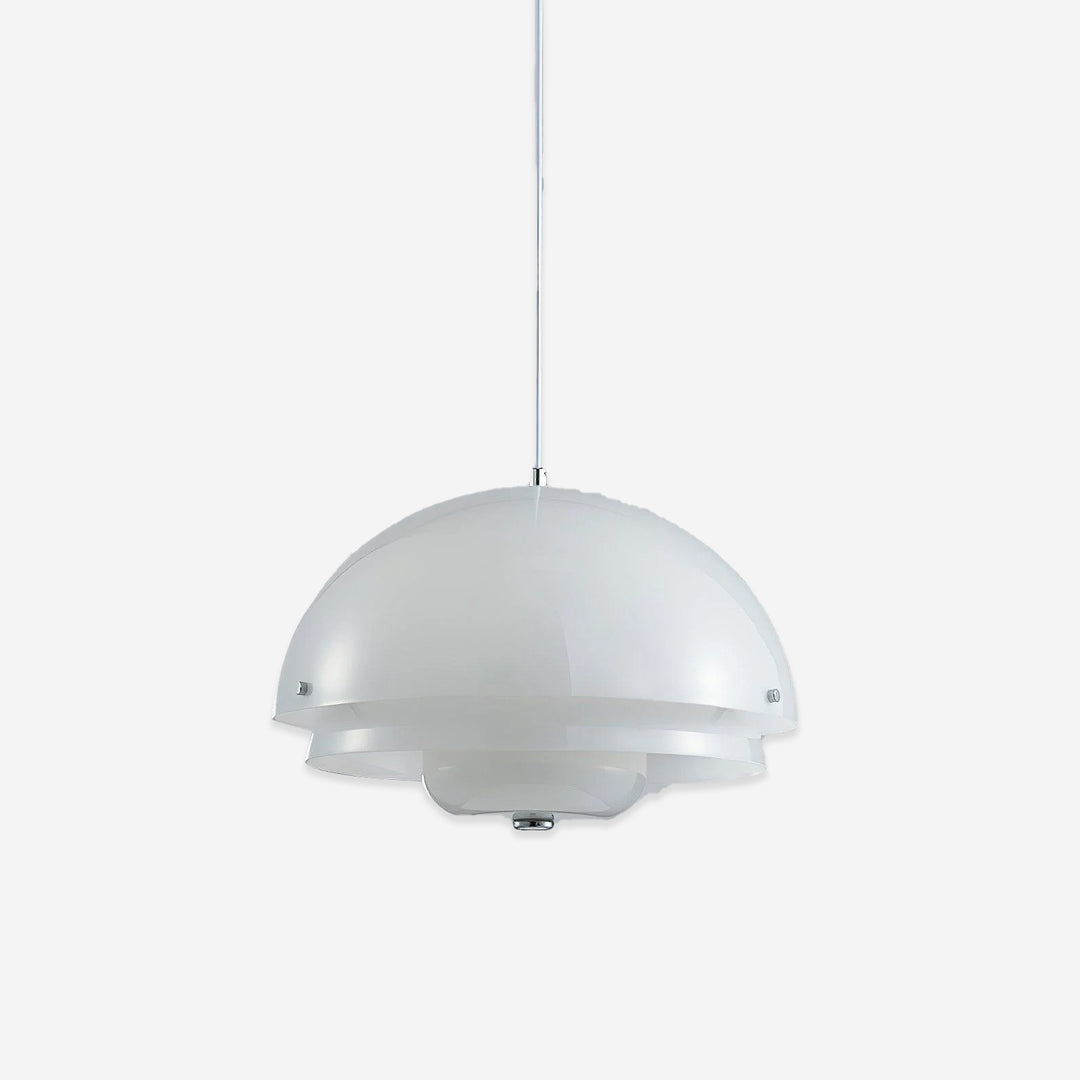 Modern Milk White Layer Pendant Lamp 14