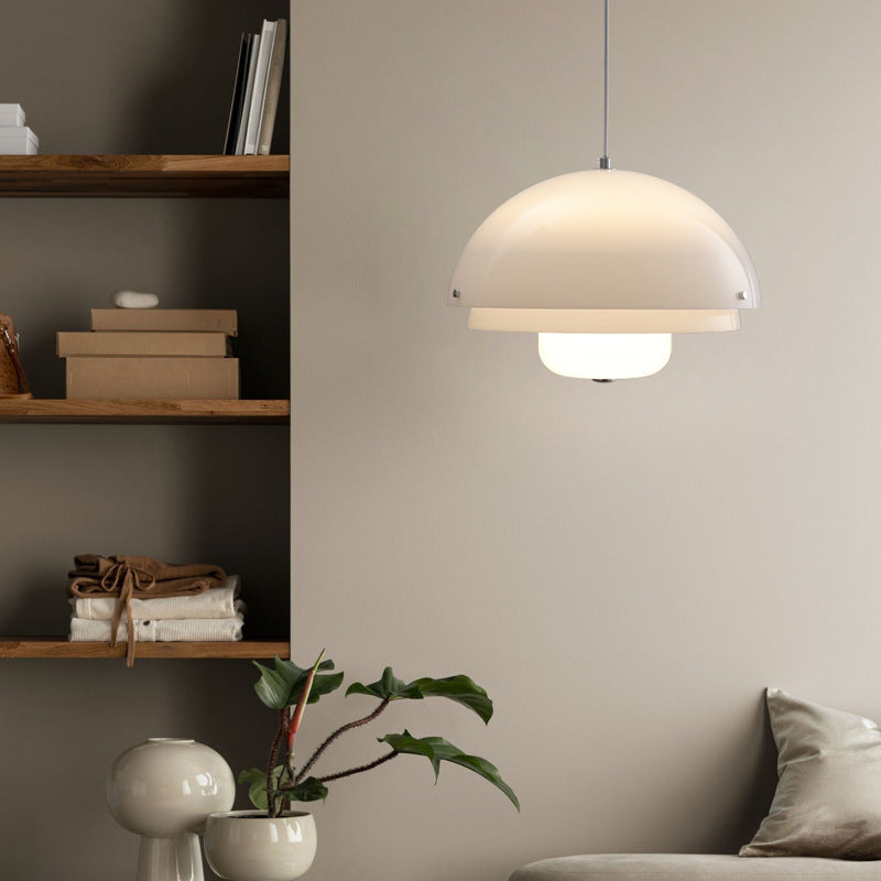 Modern Milk White Layer Pendant Lamp 2