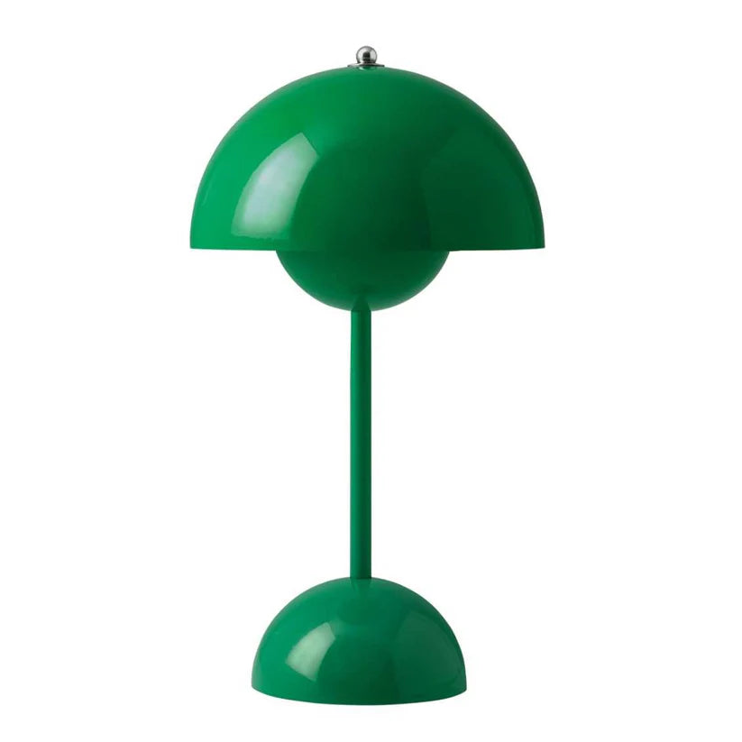 Modern Mushroom Table Lamp Green