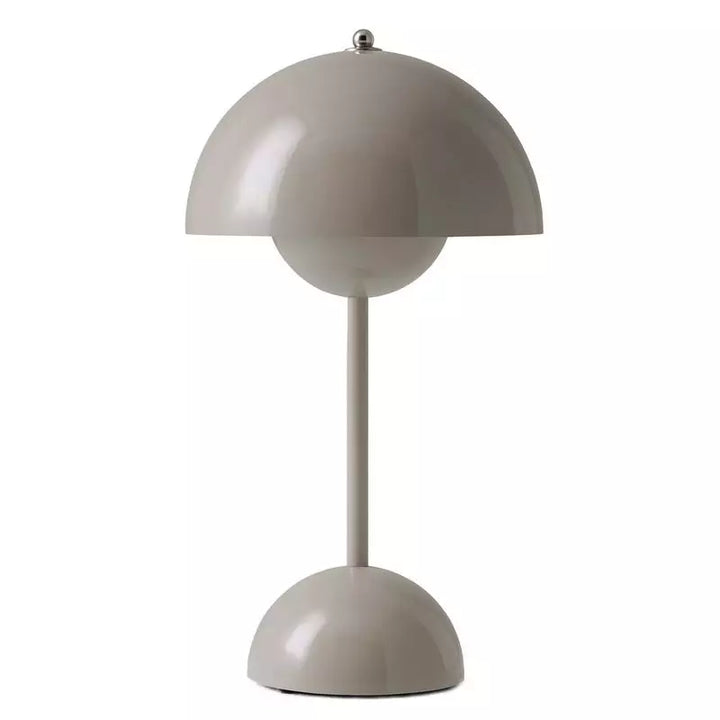 Modern Mushroom Table Lamp Grey