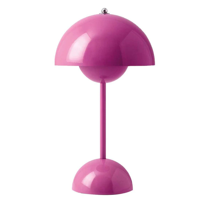 Modern Mushroom Table Lamp Pink
