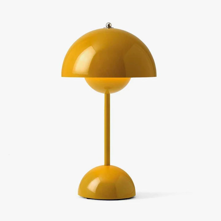 Modern Mushroom Table Lamp yellow