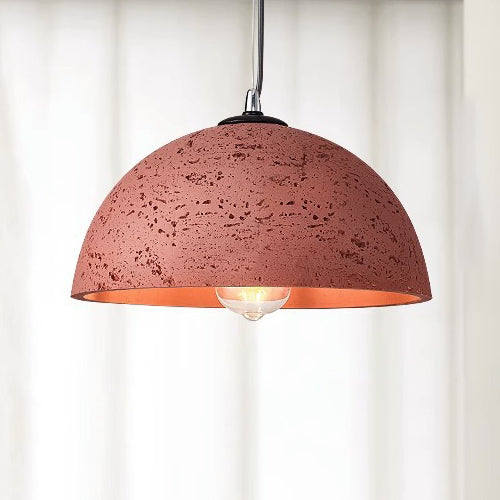 Modern Nordic Resin Pendant Lamp red