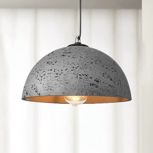 Modern Nordic Resin Pendant Lamp gray