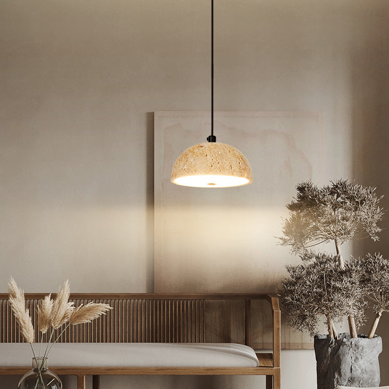 Modern Nordic Resin Pendant Lamp shows  a Japanese style