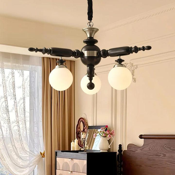 Modern Rotating Stick Chandelier 10