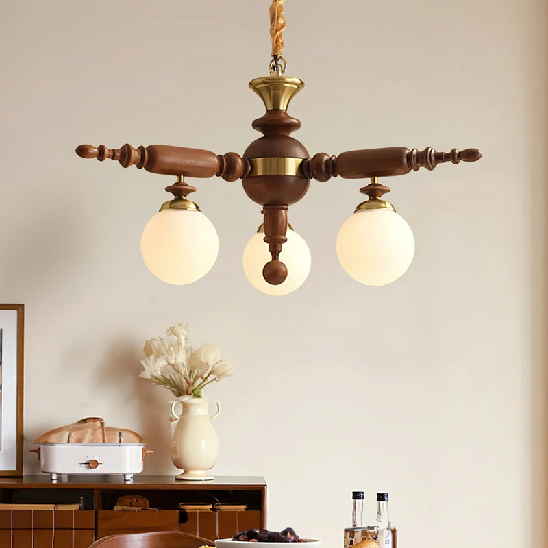 Modern Rotating Stick Chandelier 11