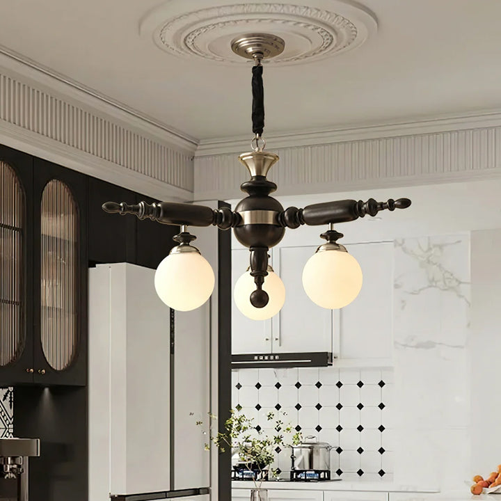 Modern Rotating Stick Chandelier 12