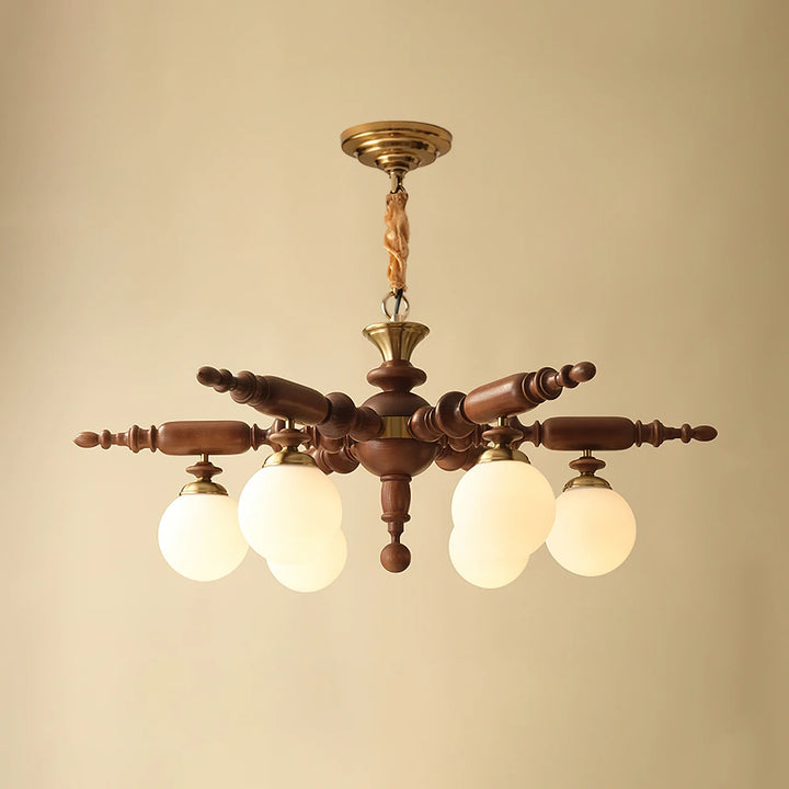 Modern Rotating Stick Chandelier 16