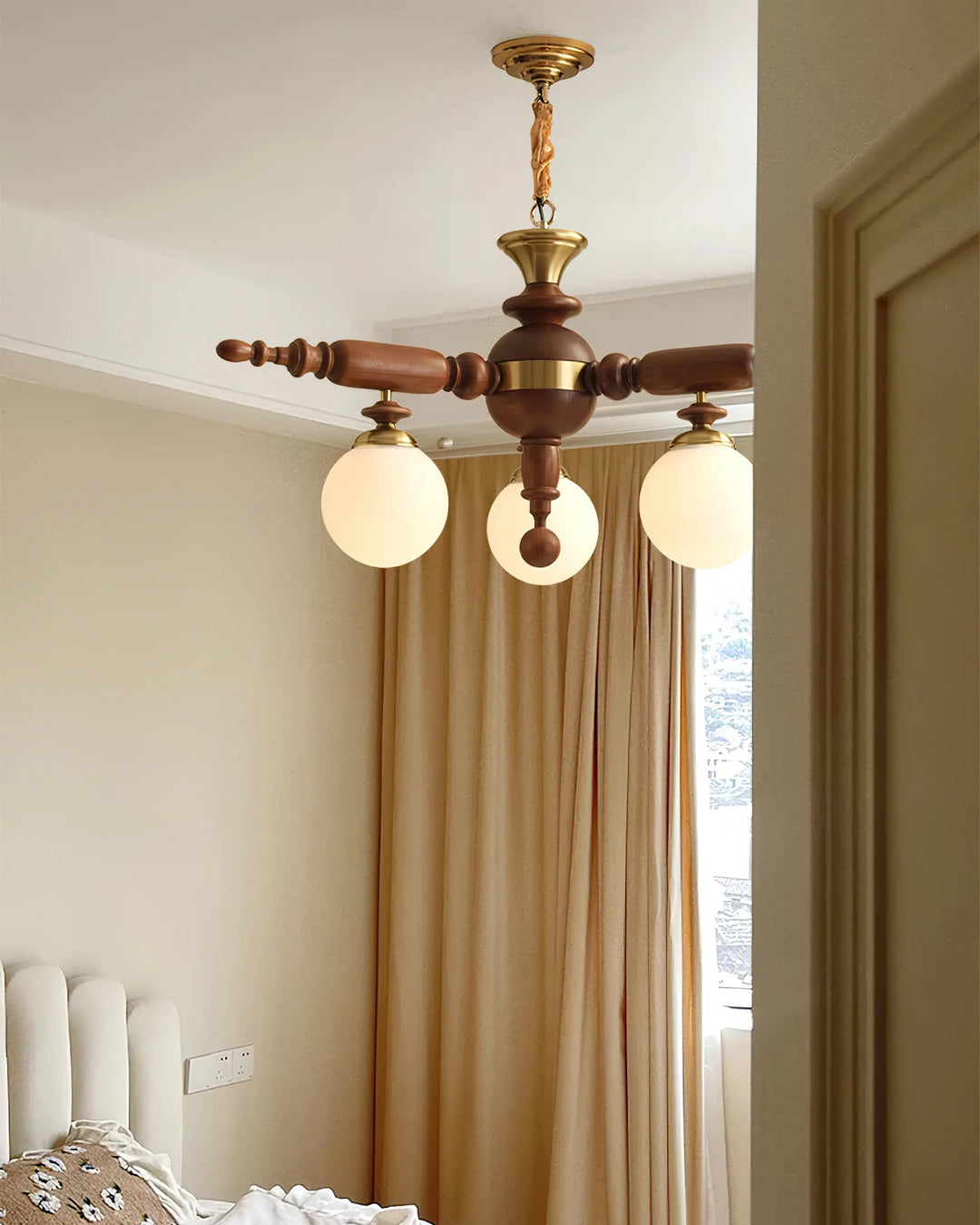 Modern Rotating Stick Chandelier 2