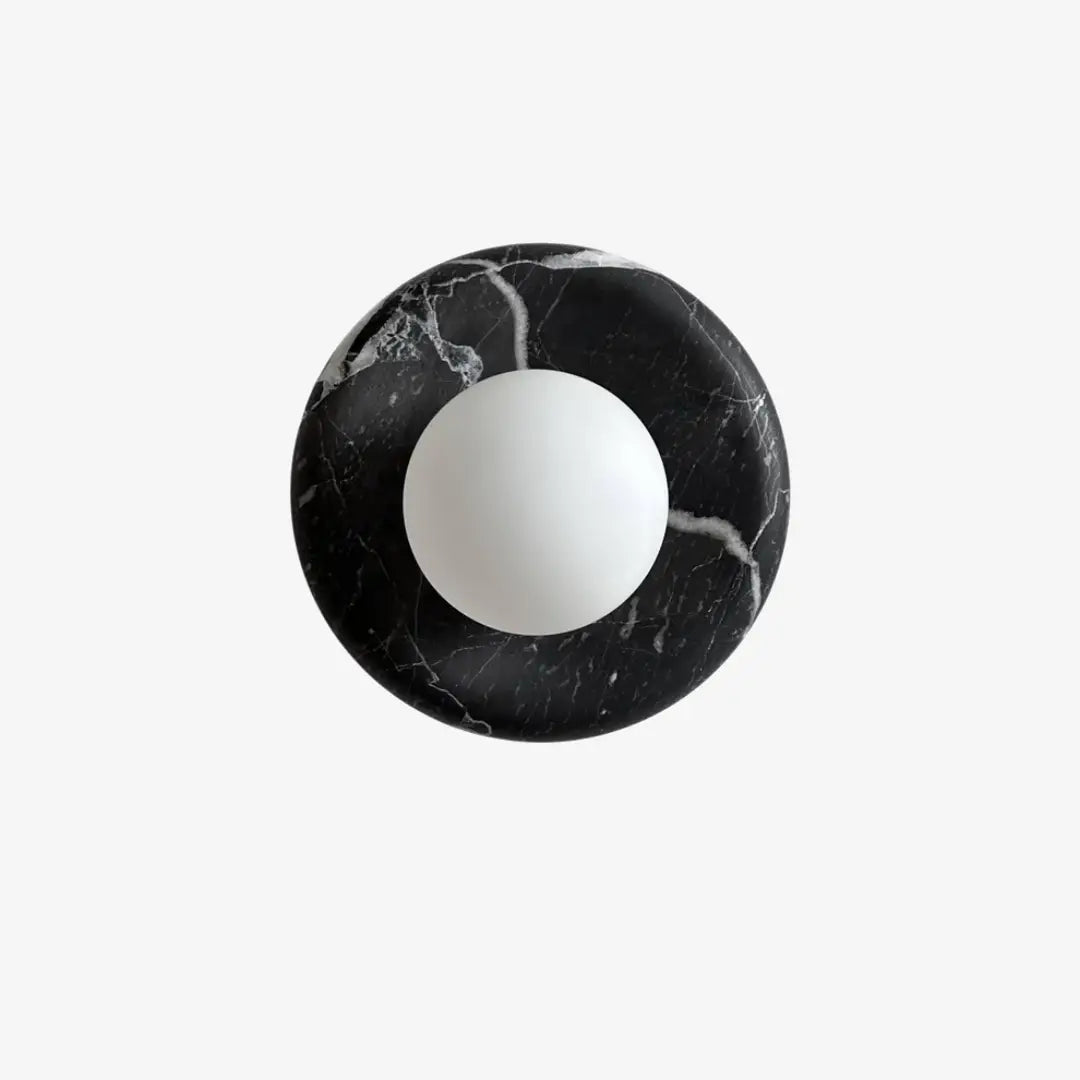 Modern Round Marble LED Wall Lamp 