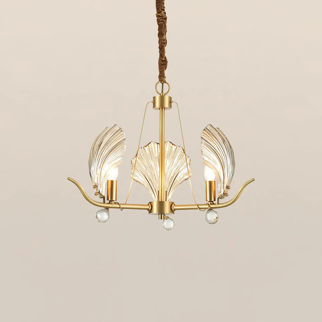 Modern Shell Glass Chandelier 17