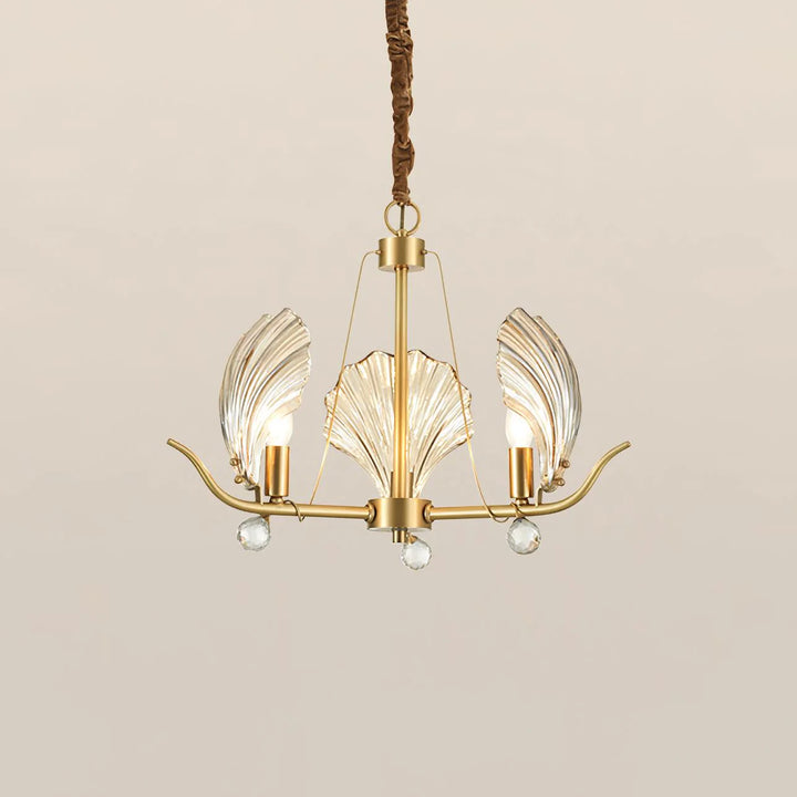 Modern Shell Glass Chandelier 17