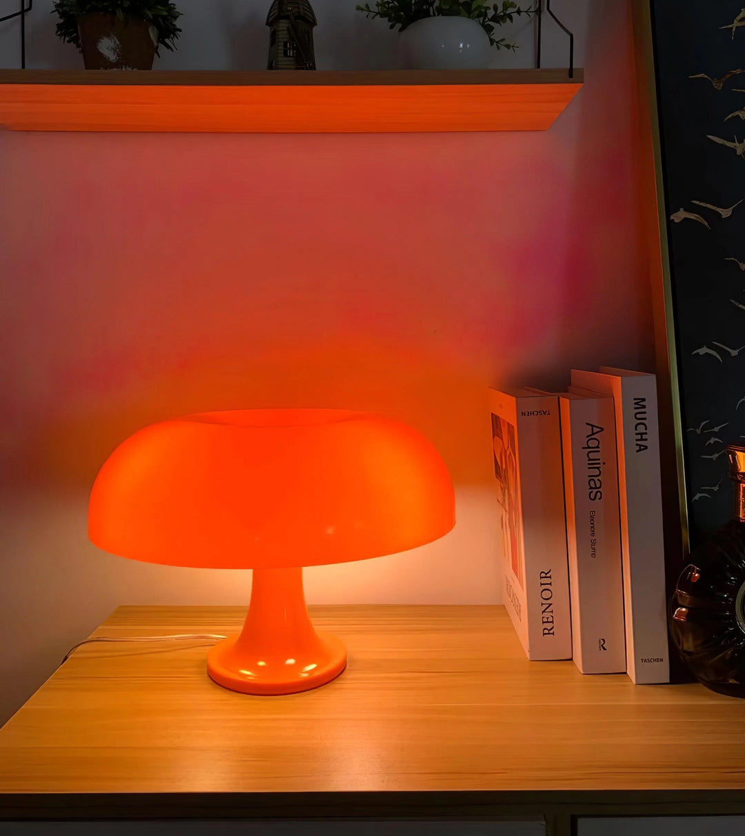 Modern Simple Mushroom Table Lamp-53