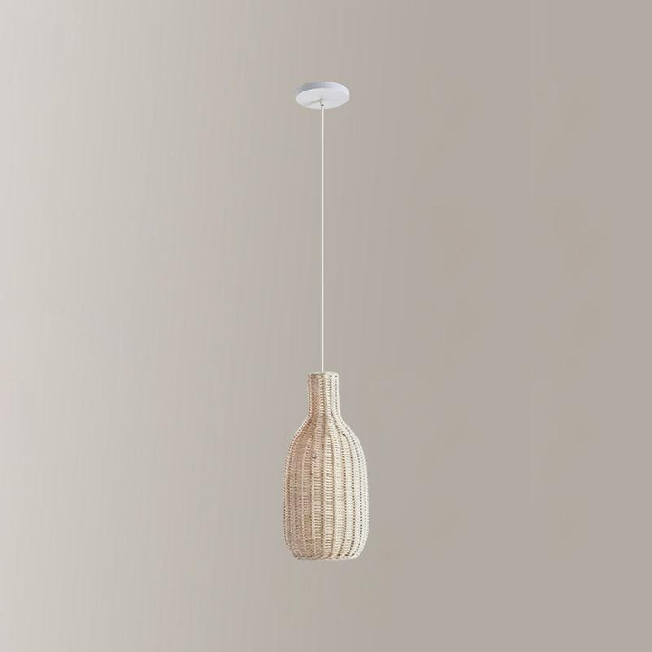 Modern Vintage Rattan Pendant Lamp 14