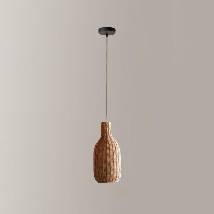 Modern Vintage Rattan Pendant Lamp 15