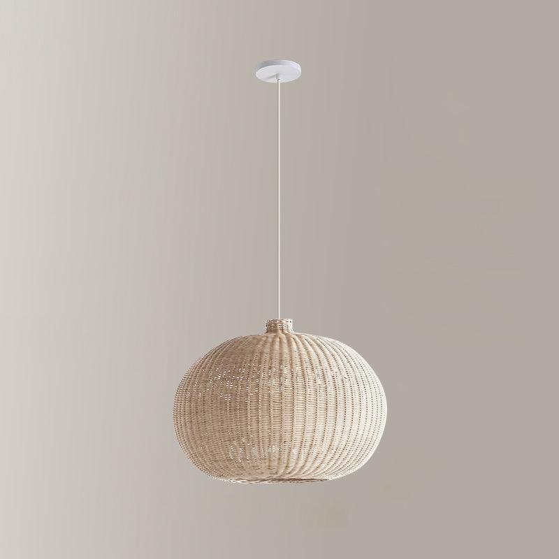 Modern Vintage Rattan Pendant Lamp 18