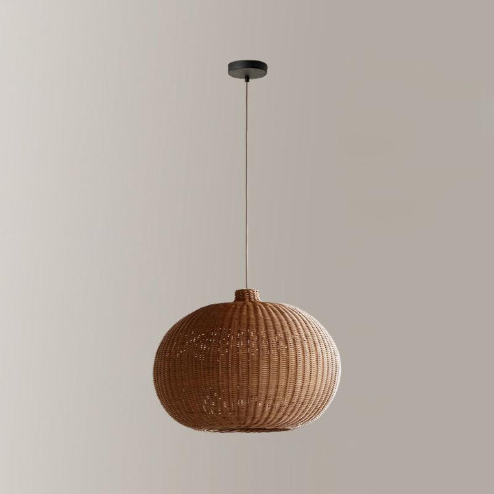 Modern Vintage Rattan Pendant Lamp 19