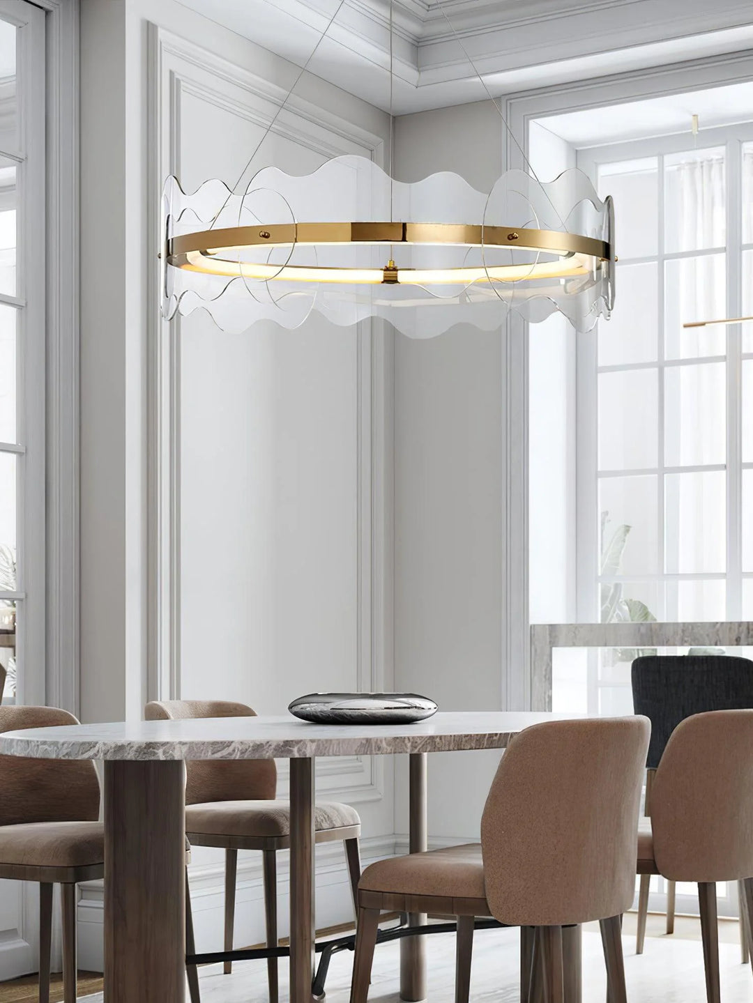 Modern Wave Chandelier – Dekoorlight