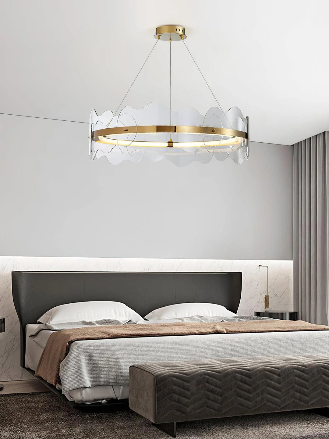 Modern Wave Chandelier 3