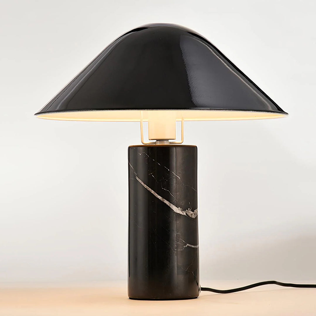 Modern White Flared Desk Lamp-24