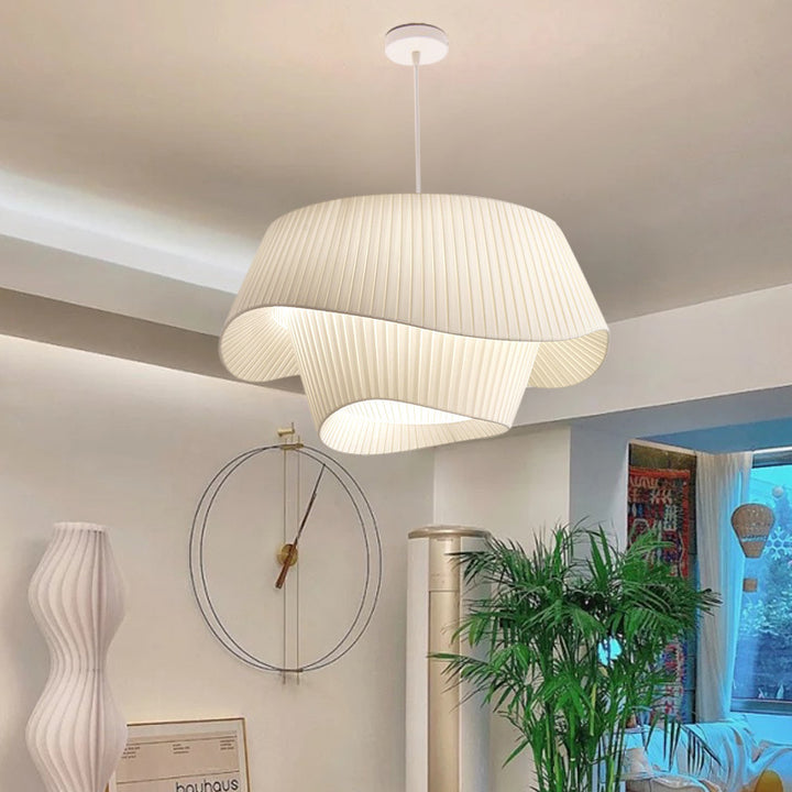 Moderne hanglamp in crèmestijl