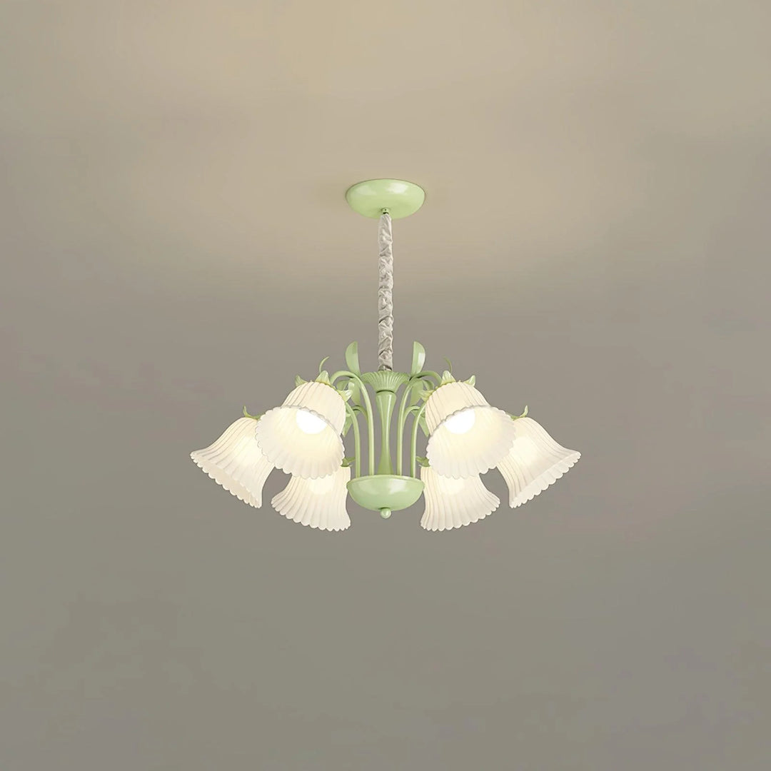 Morning Glory Chandelier 16