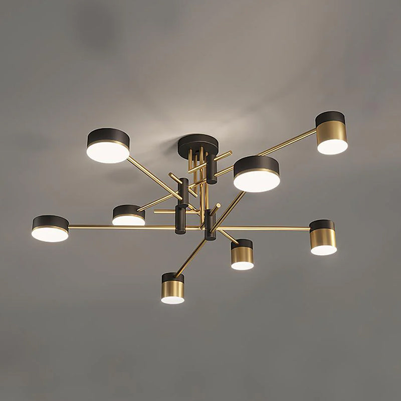 Multi-Head Round Chandelier 102