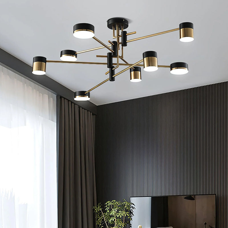 Multi Head Round Chandelier 8