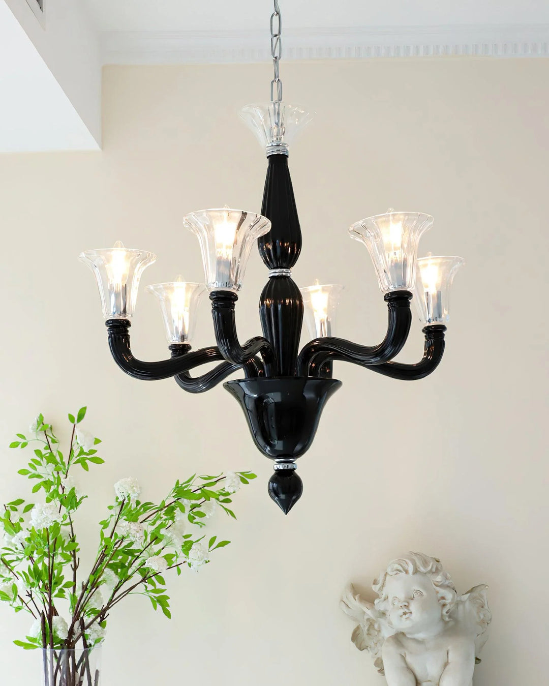 Murano Candle Chandelier 12