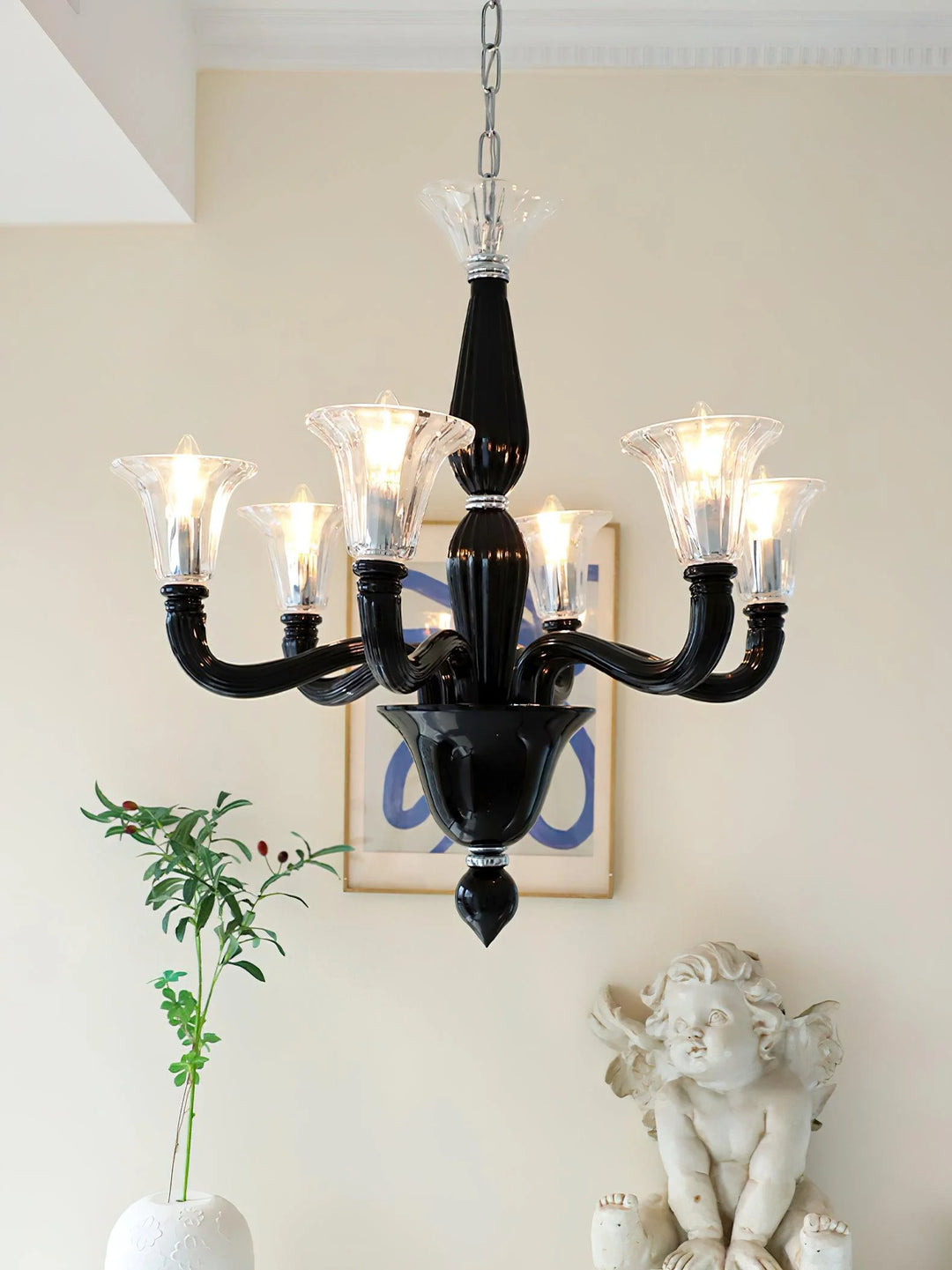 Murano Candle Chandelier 13