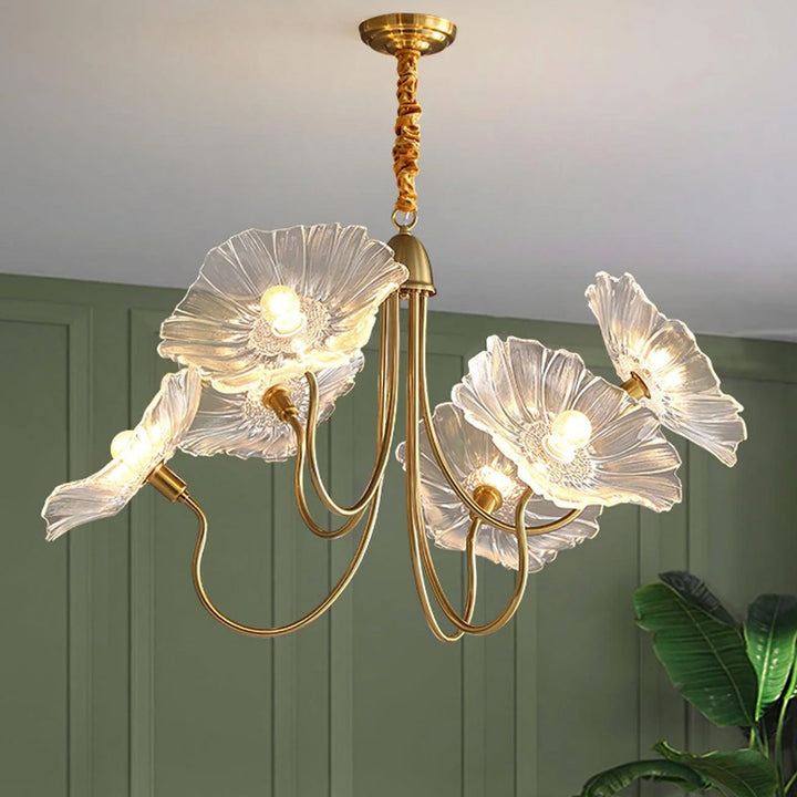 Murano Floral Lamp 10