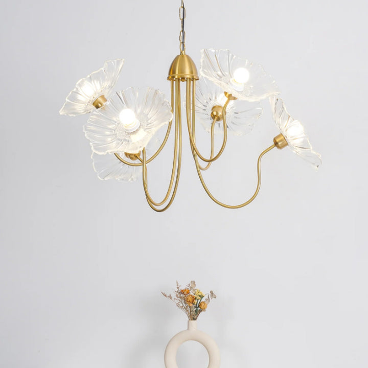 Murano Floral Lamp 7