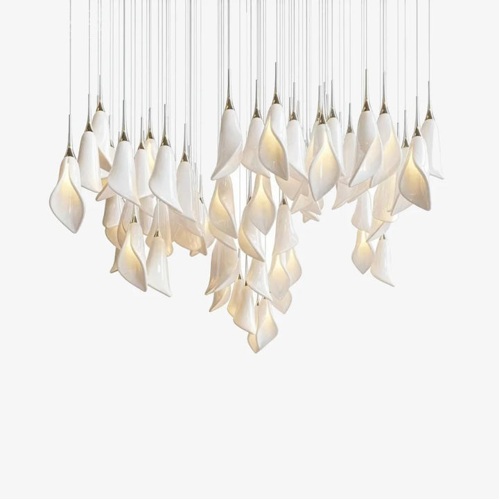 Murano_Orchid_Customized_Chandelier_1