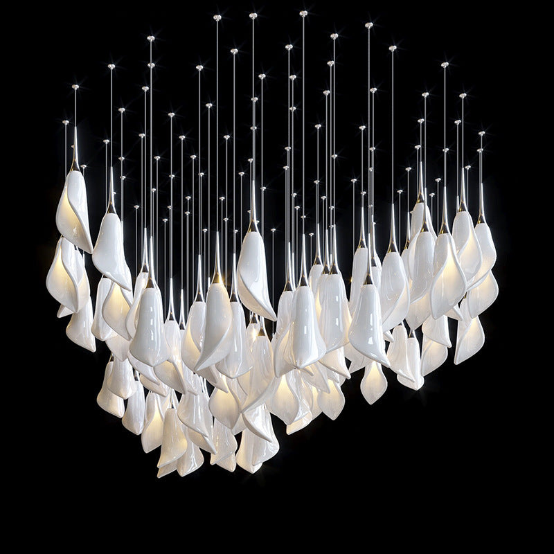 Murano_Orchid_Customized_Chandelier_2