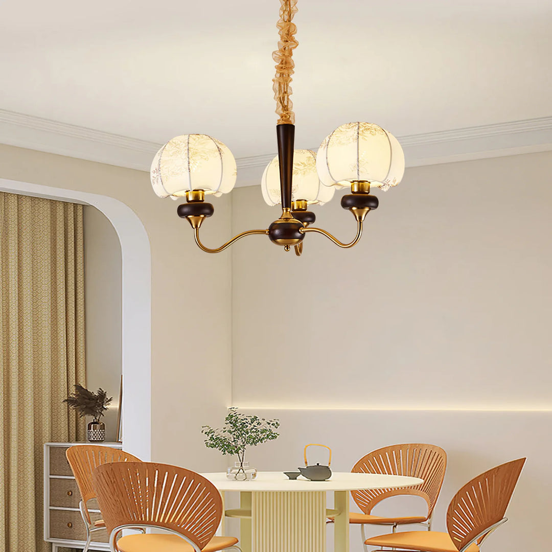 Mushroom Fabric Chandelier – Dekoorlight