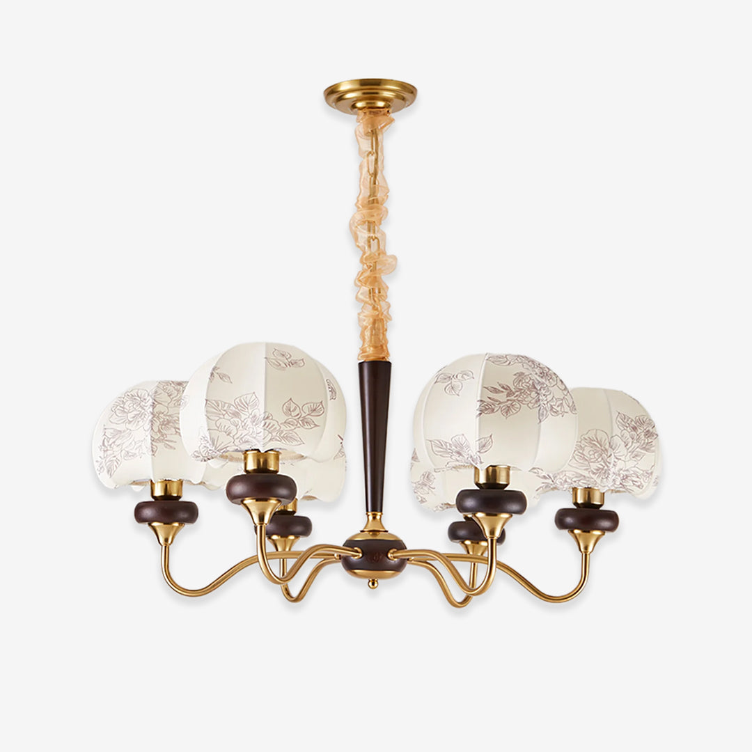 Mushroom Fabric Chandelier 13