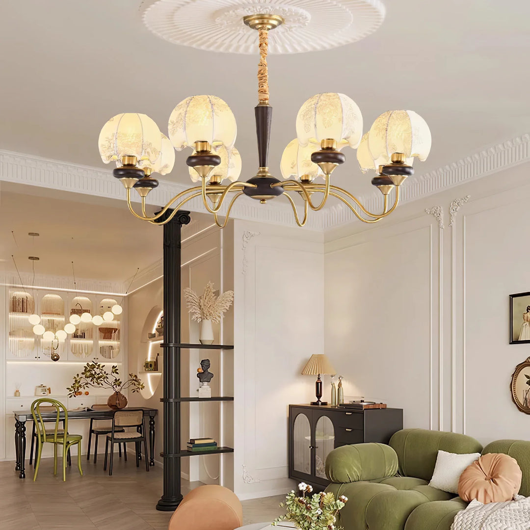 Mushroom Fabric Chandelier – Dekoorlight