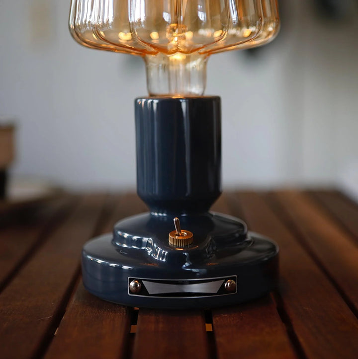 Mushroom Glass Desk Lamp-10