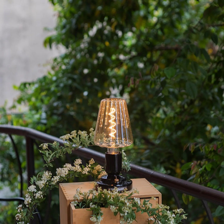 Mushroom Glass Desk Lamp-17