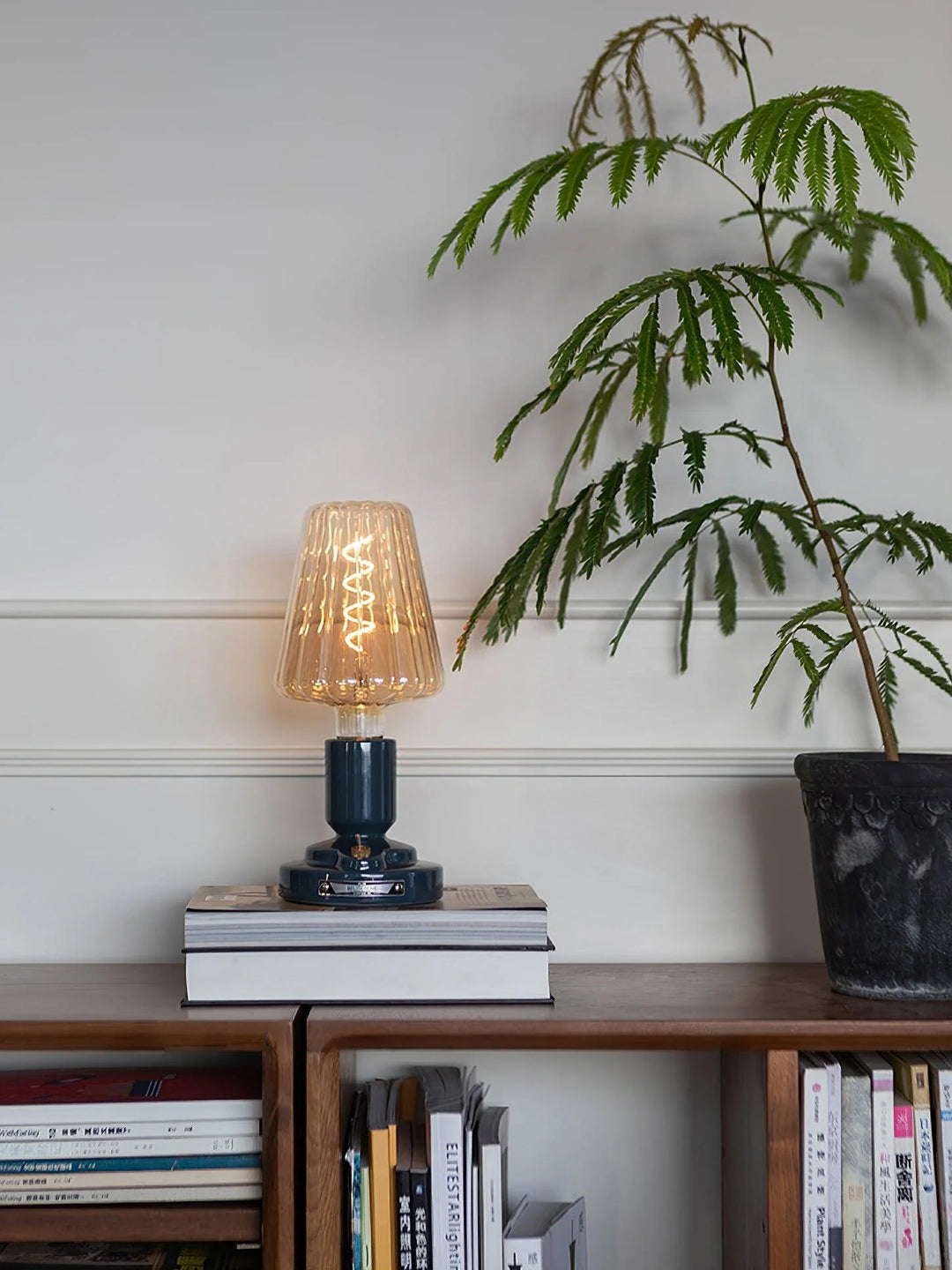 Mushroom Glass Desk Lamp-19