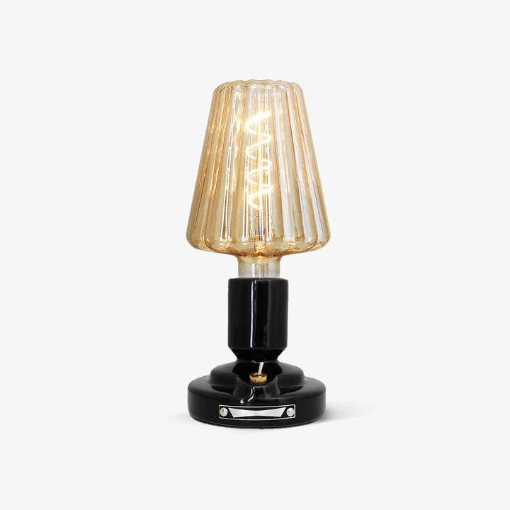 Mushroom Glass Desk Lamp-2