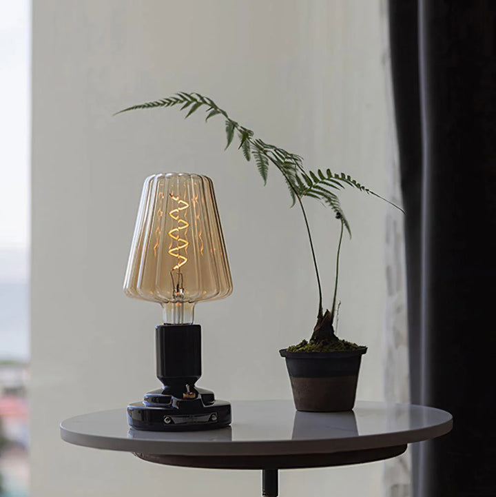 Mushroom Glass Desk Lamp-20