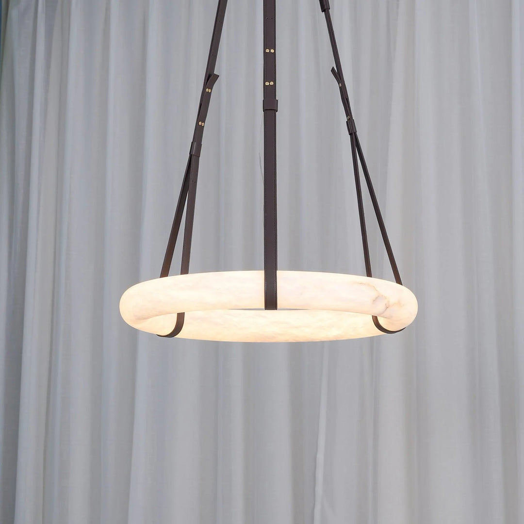 Natural marble chandelier 3