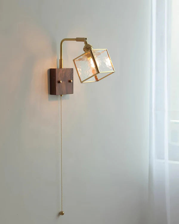 Noko glazen wandlamp