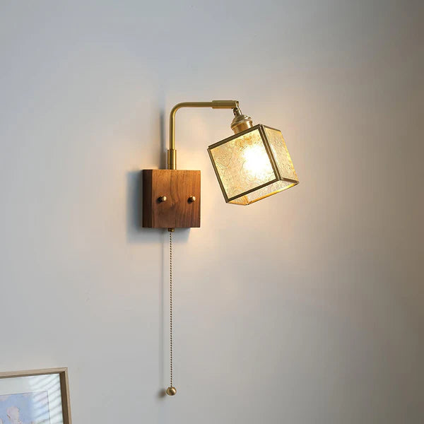 Noko glazen wandlamp