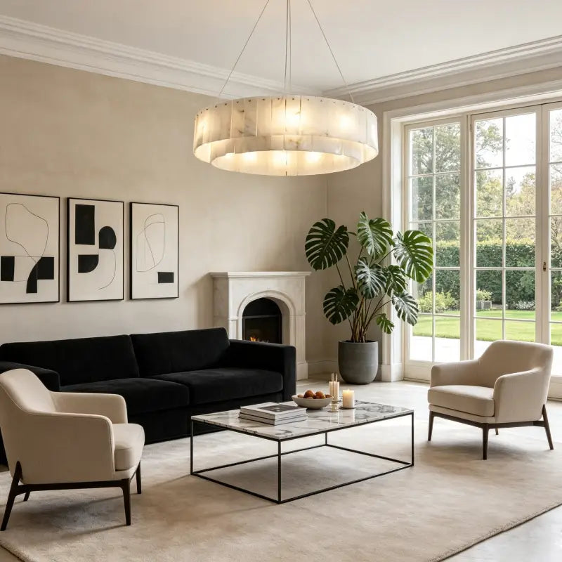 Nordic Alabaster Chandelier