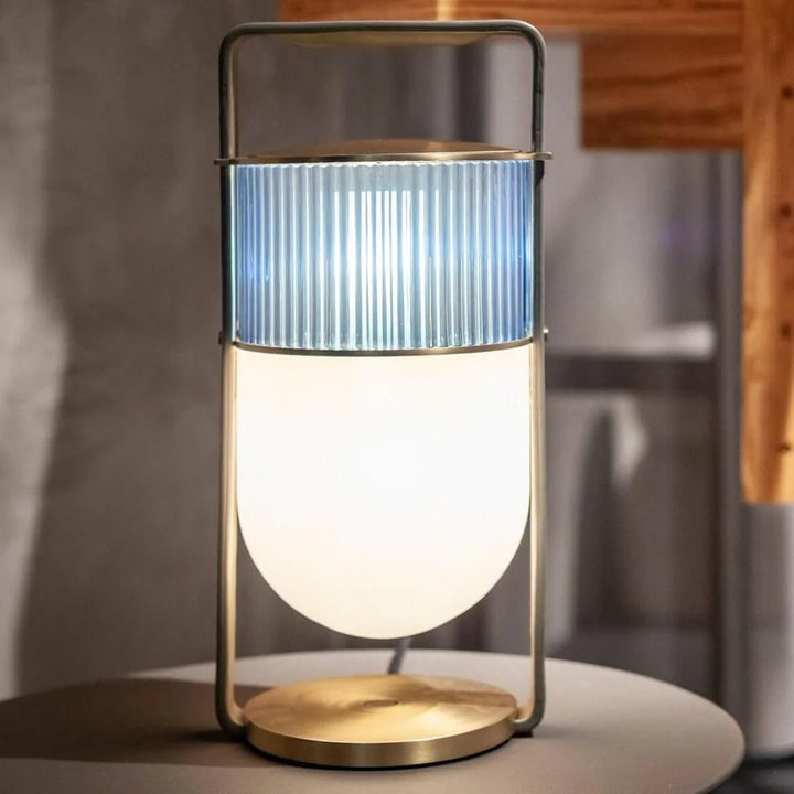 Nordic Glass Hand Table Lamp-18