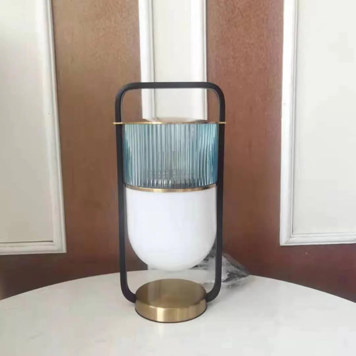 Nordic Glass Hand Table Lamp-24